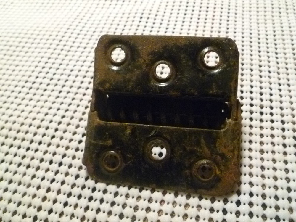 VINTAGE STORM DOOR SPRING LOADED HINGE.