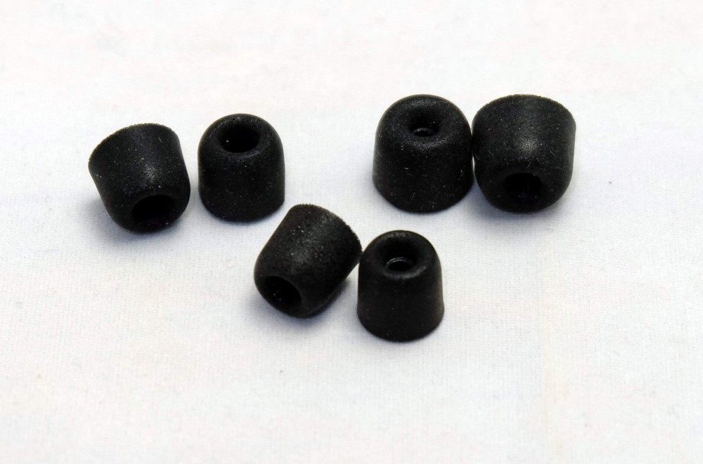 Mercury Bulletz Premium Memory Foam Ear Tips | Replacement Small, Three Pack