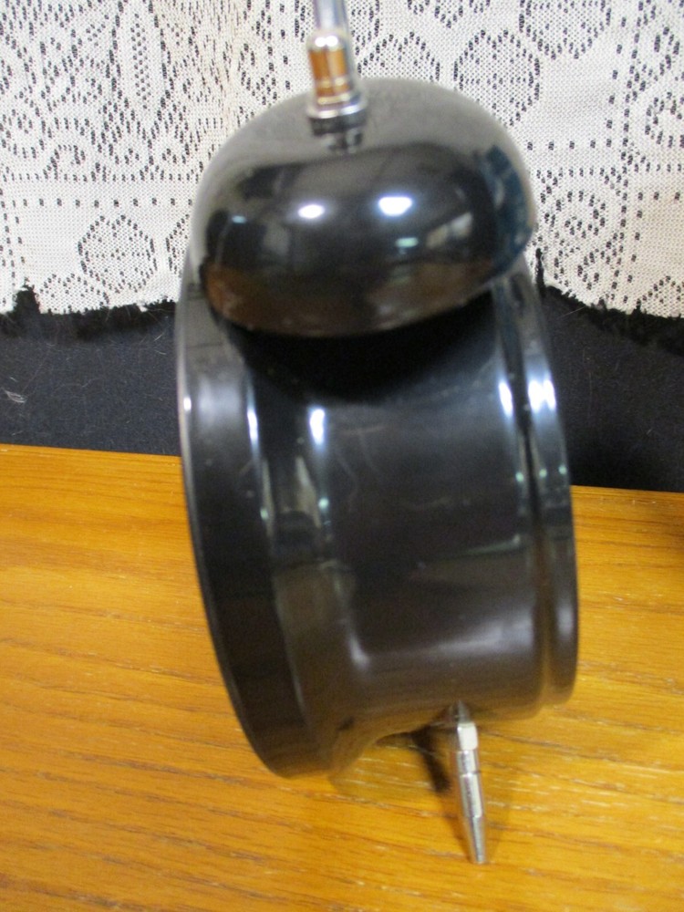 Twin Bell Loud Alarm Clock SPC843 Back Light Black Sharp