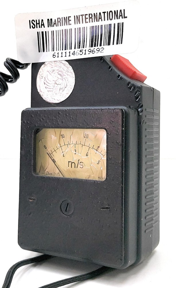 VEB Handheld Anemometer Analog Meter 872496