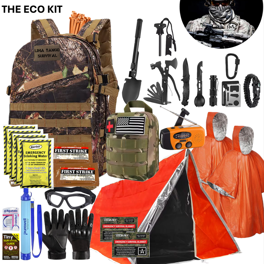 Emergency / Survival Kit / Bug Out Bag / Tactical Backpack / First Aid Kit