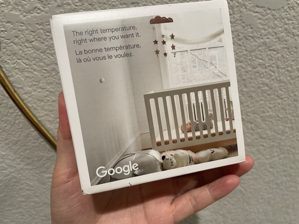 Google - Nest Temperature Sensor - White