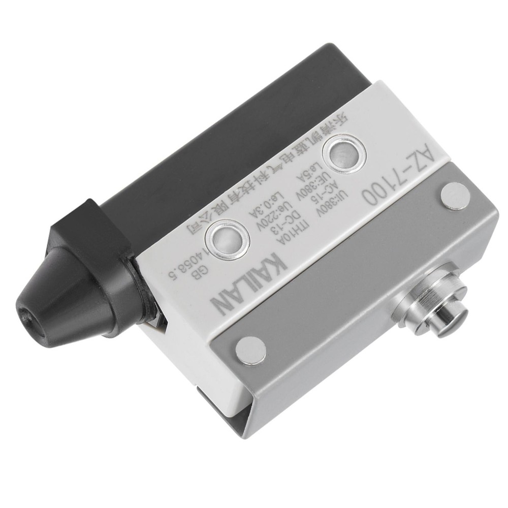 AZ-7100 Plunger Micro Limit Switch Momentary Panel Mount 1NC+1NO