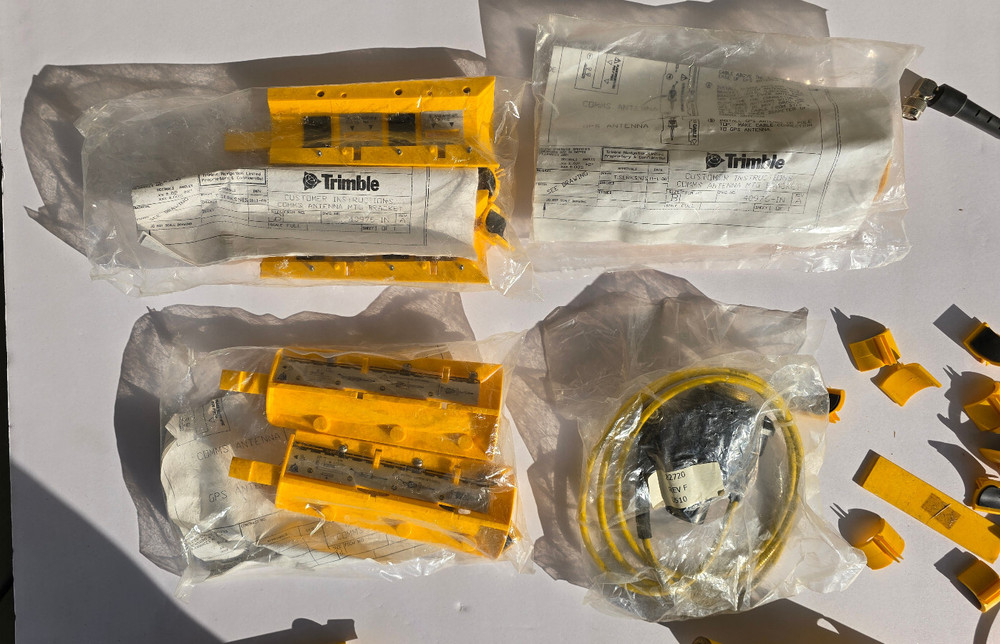 Trimble GPS - Comms Antenna Mounting Bracket Adapters, Cables, other items