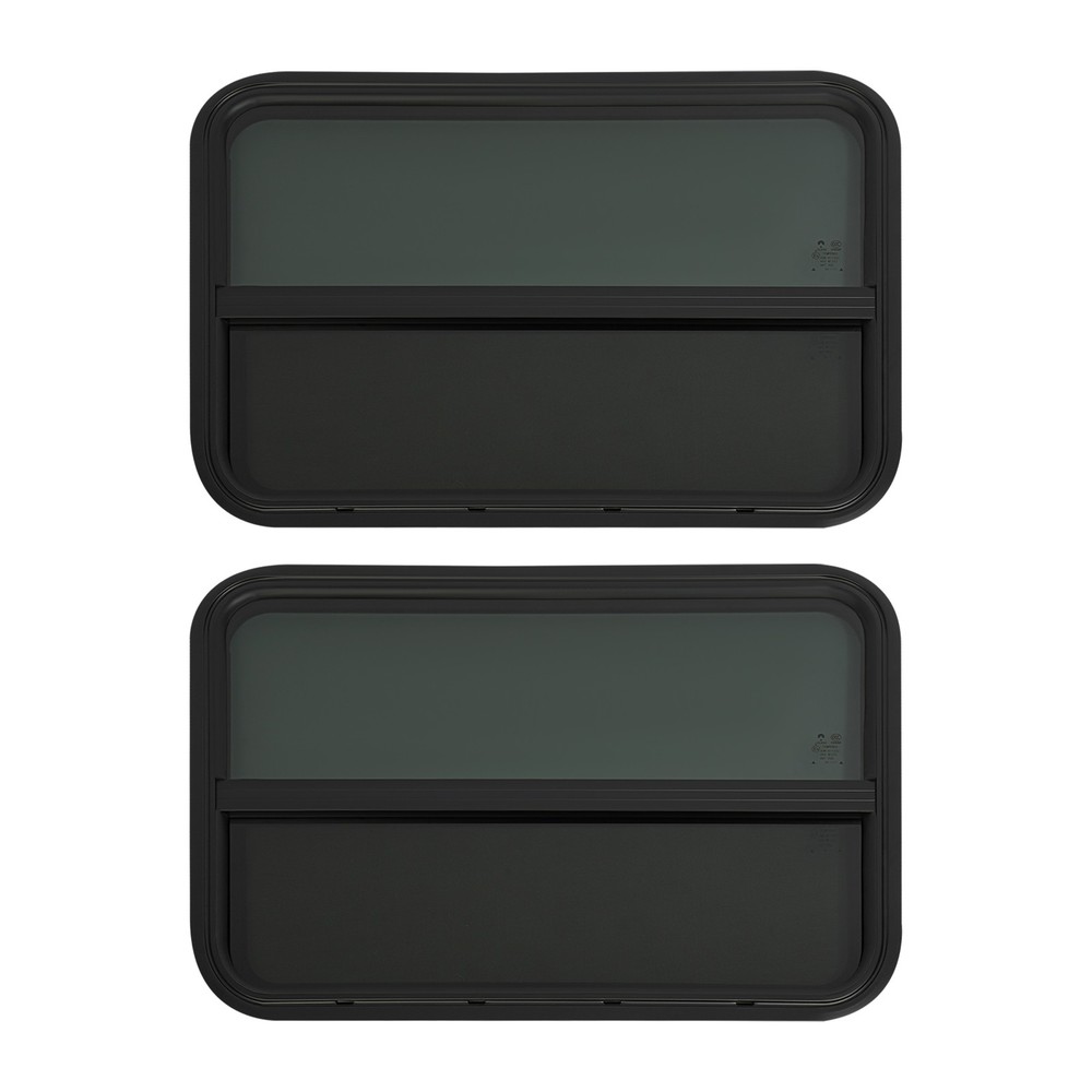 2 Pcs Rv Windows, Clip-on Mounting Rv Window, Modern Rv Vertical Slide Window