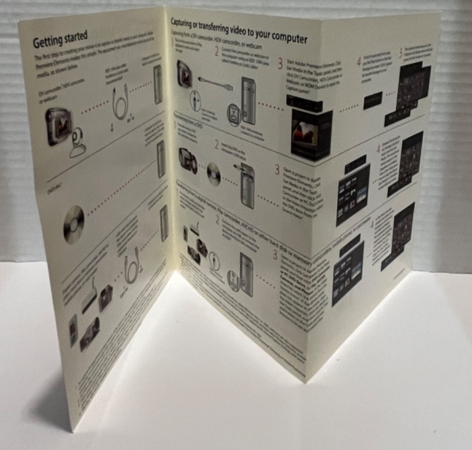 Adobe Photoshop Elements 9 & Premiere Elements 9 Bundle PC/Mac Complete w/ Seria