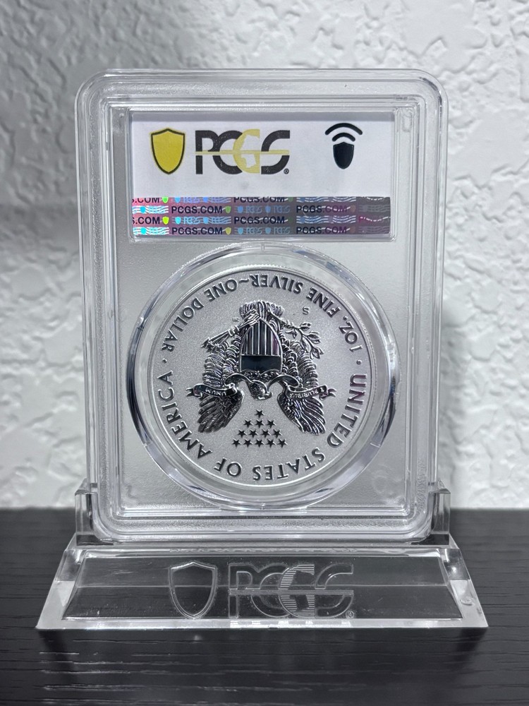 2012-S Silver Eagle Reverse Proof 75th Anniversary PCGS PR69 PF69 2012 S $1