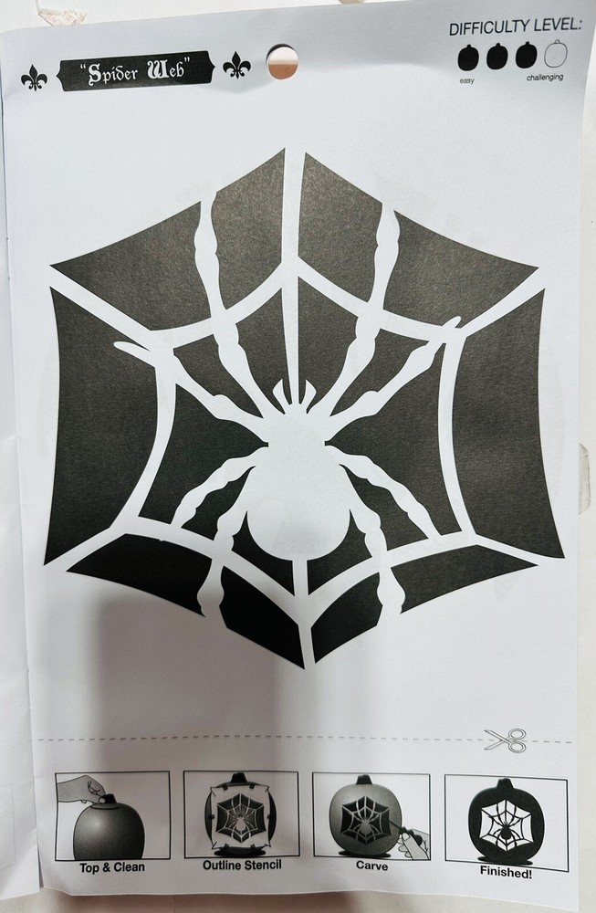 4-Tools & 8 Patterns Halloween Pumpkin Carving Kit - Hyde & EEK! Boutique™