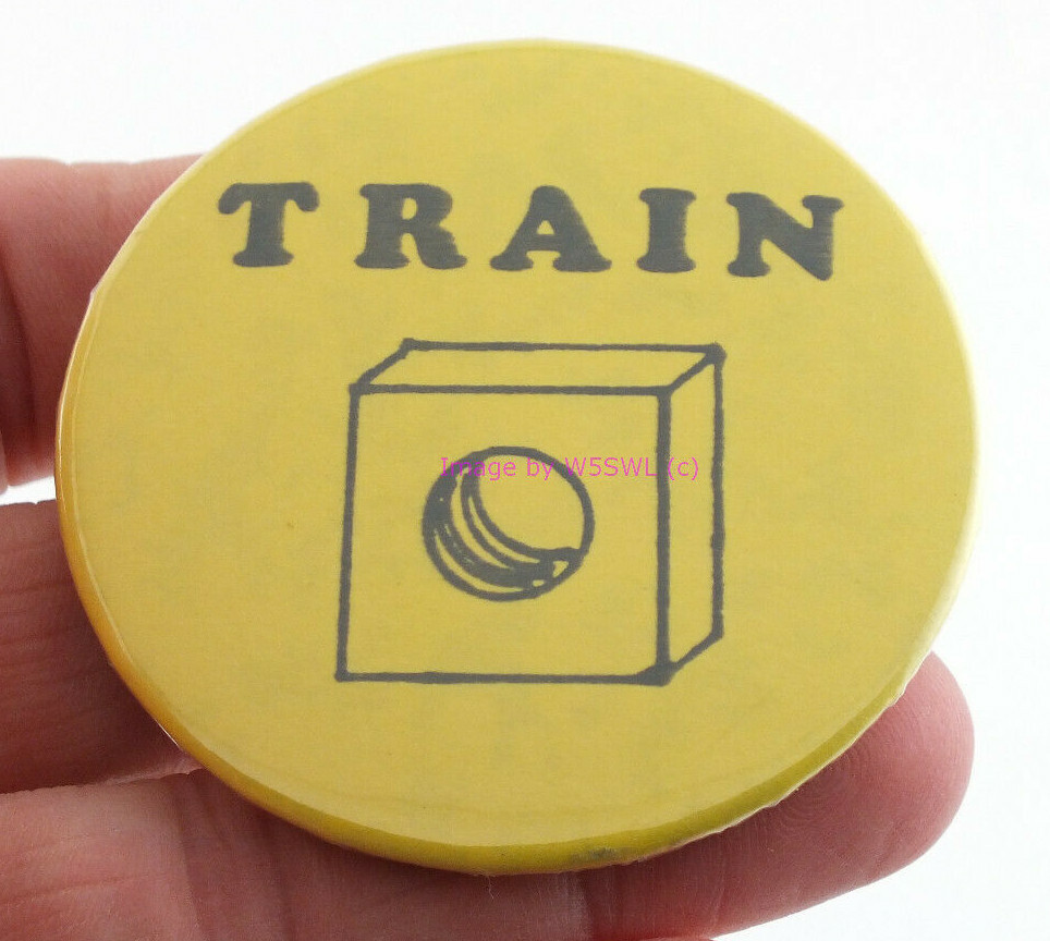 Train Nut Badge