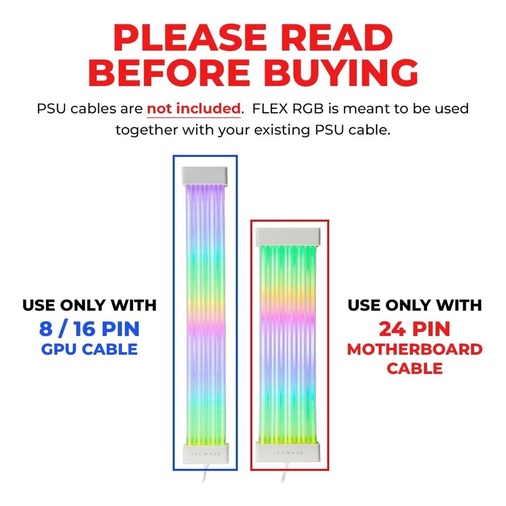 ARGB Cable Extension Kit for Motherboard & GPU - Easy Installation
