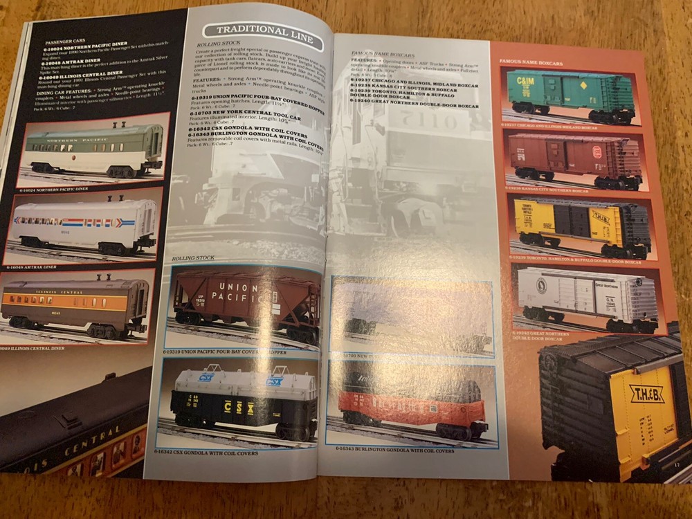 1992 Lionel Train Catalog