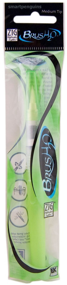 ZIG WATERCOLOR SYSTEM  -  BRUSH H2O  -  MEDIUM Tip
