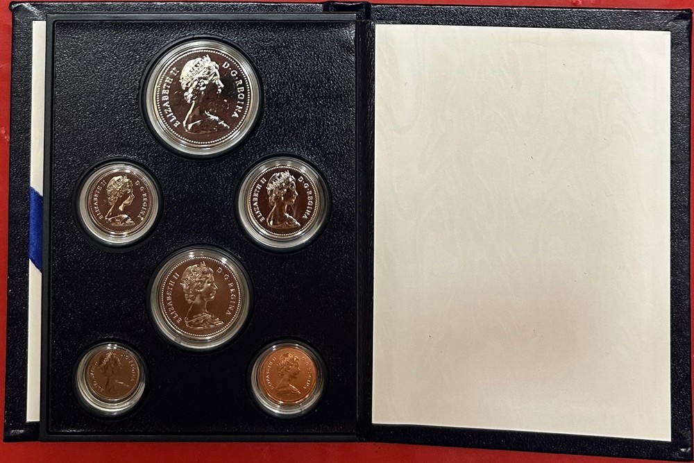 1983 Canada Specimen Set Plus COA & Box