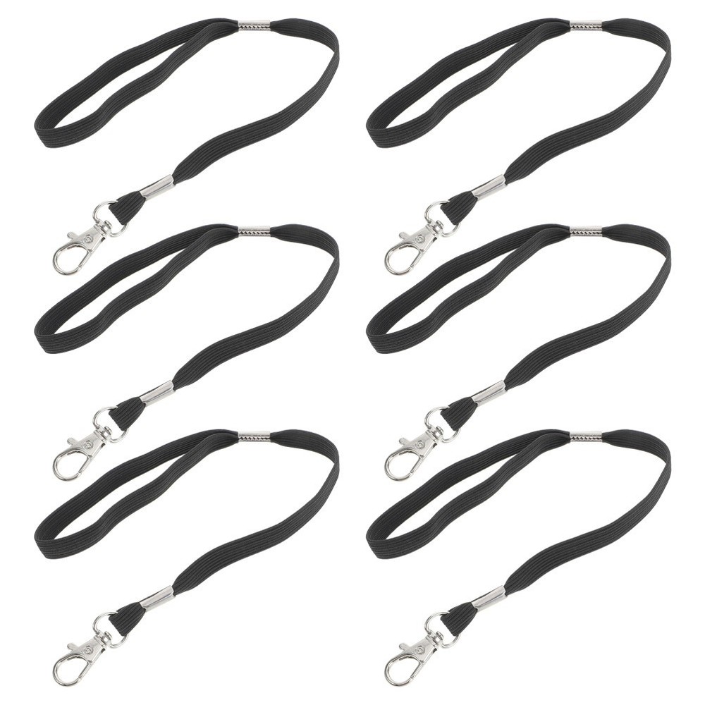 6 Pcs Elastic Ski Glove Lanyard String Straps Skiing Tether Wrist