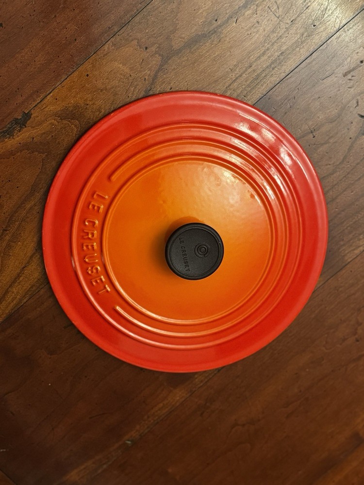 Le Creuset Orange Flame #22 Lid