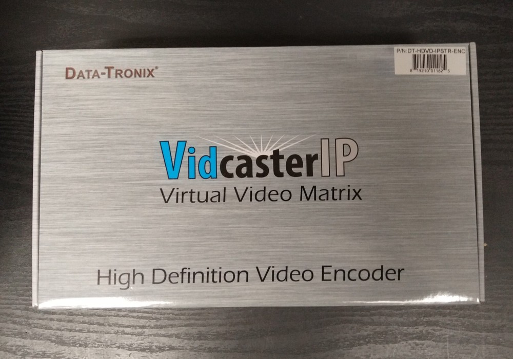 Data-Tronix DT-HDVD-IPSTR-ENC H.264 HDMI ENCODER with VidCasterIP System ⭐️NEW⭐️