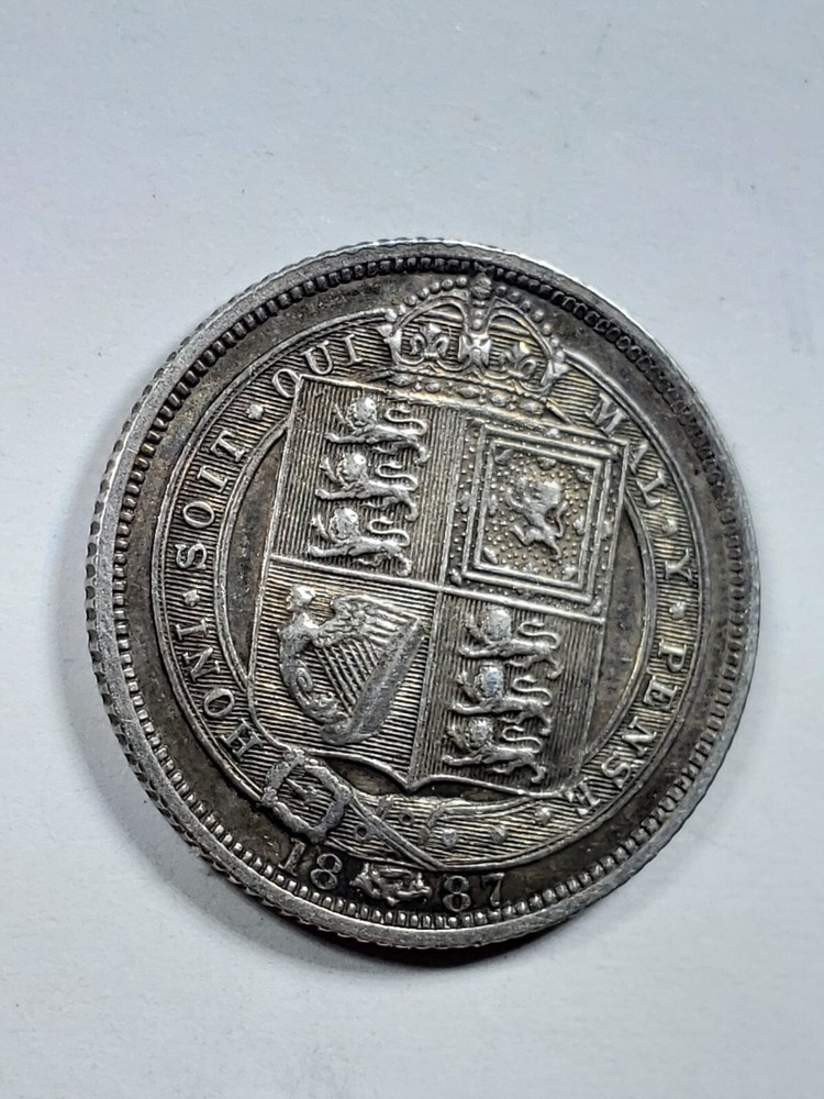 1887 Six Pence Great Britain