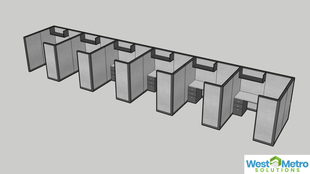 Herman Miller AO2 Office Cubicles Workstations
