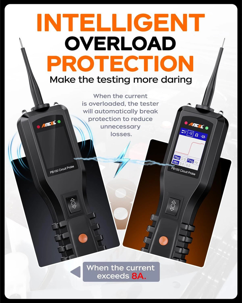 ANCEL PB100 Circuit Probe Electrical Integrated Voltage Power Scanner Tool