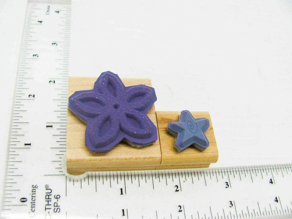 Super Stars Rubber Stamp - Stamp Set A254