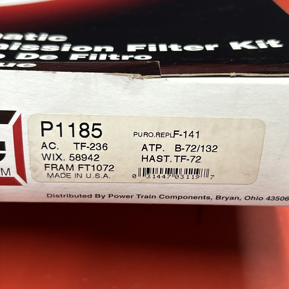 PTC P1185 Transmission Oil Filter Kit