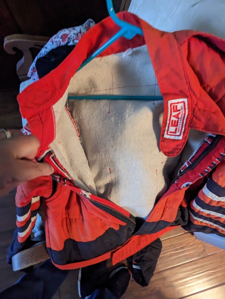 Vintage LEAF RACINGWEAR Safety Fire Suit Medium M