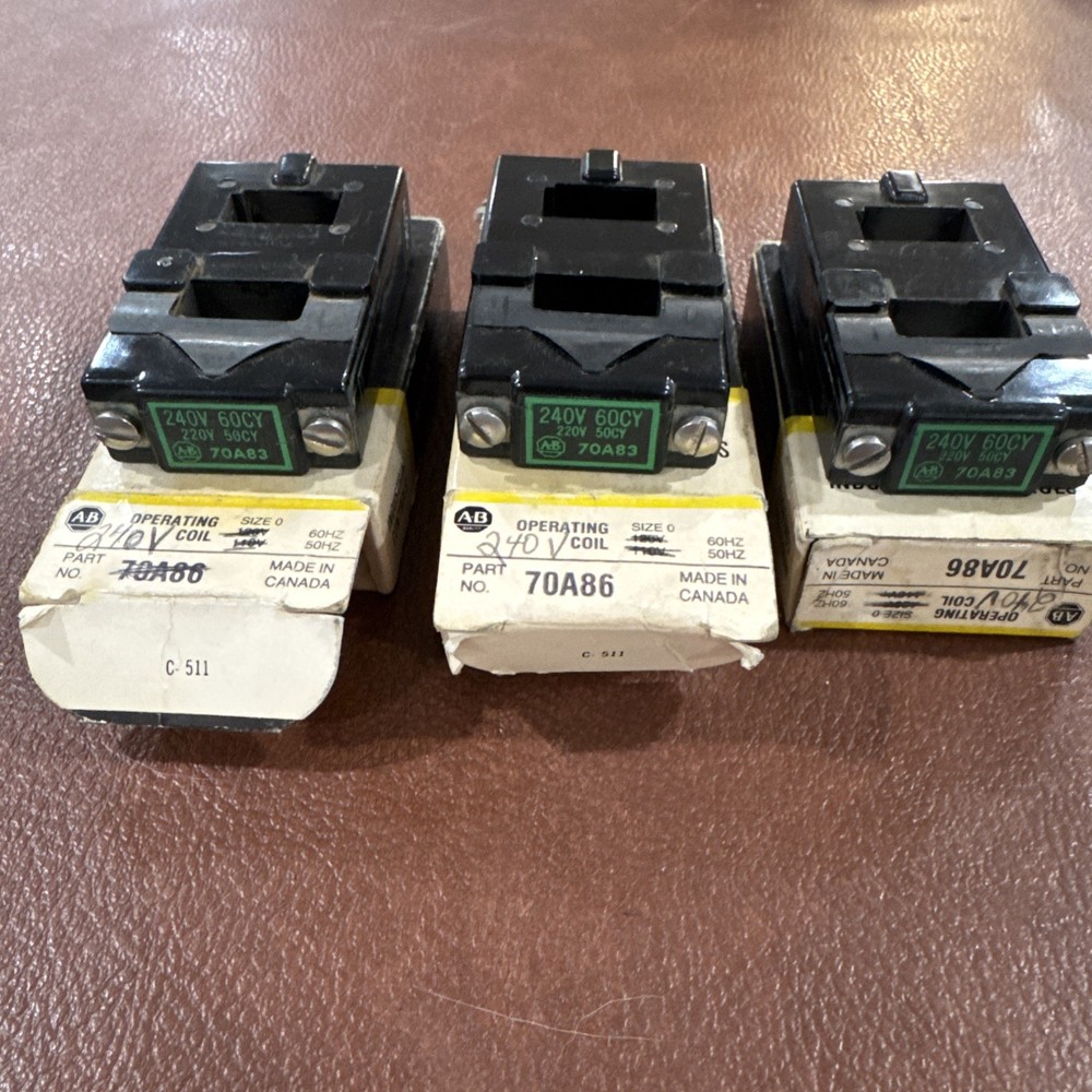 Allen Bradley 70A83 Operating Coil Size 0 New