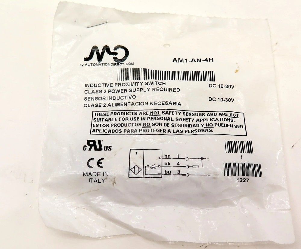 Automation Direct AM1-AN-4H Inductive Proximity Switch