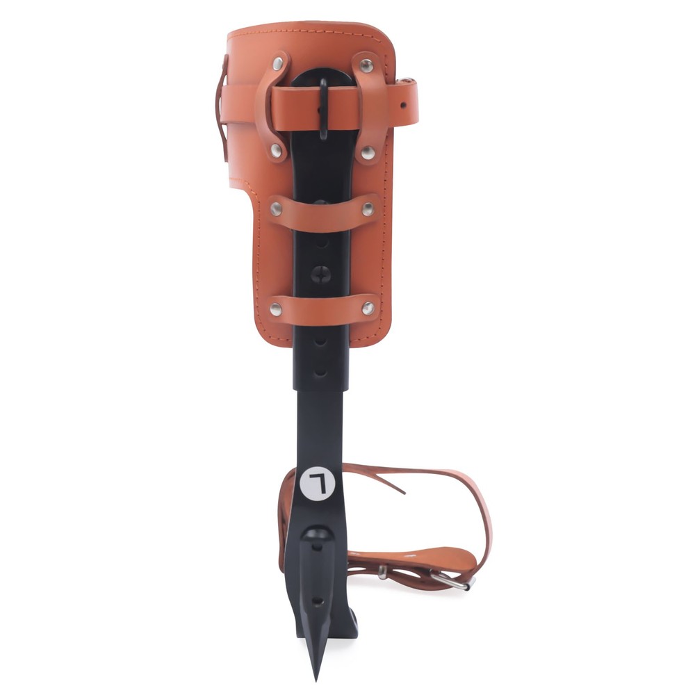 Tree Climbing Spike Kit Pole Climbing Spurs Steel Adjustable Climber Strap Gaffs