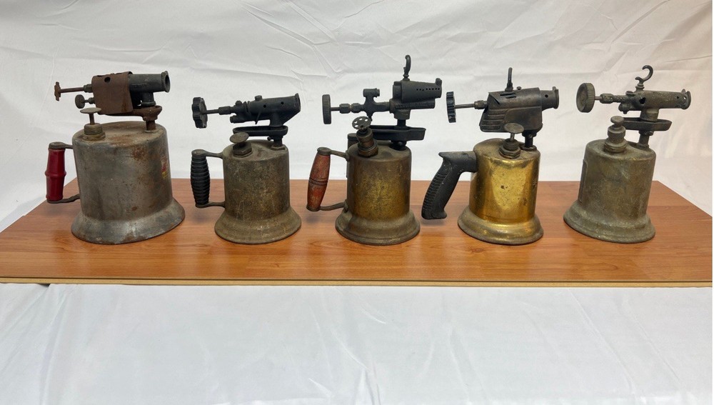 VINTAGE LARGE SIZE BRASS TORCH COLLECTION