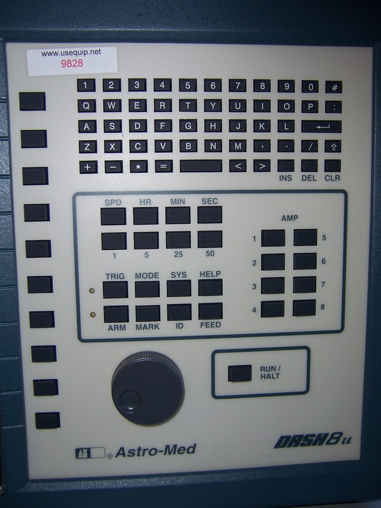 9828 ASTRO-MED DASH8U DASH-8U CHART RECORDER