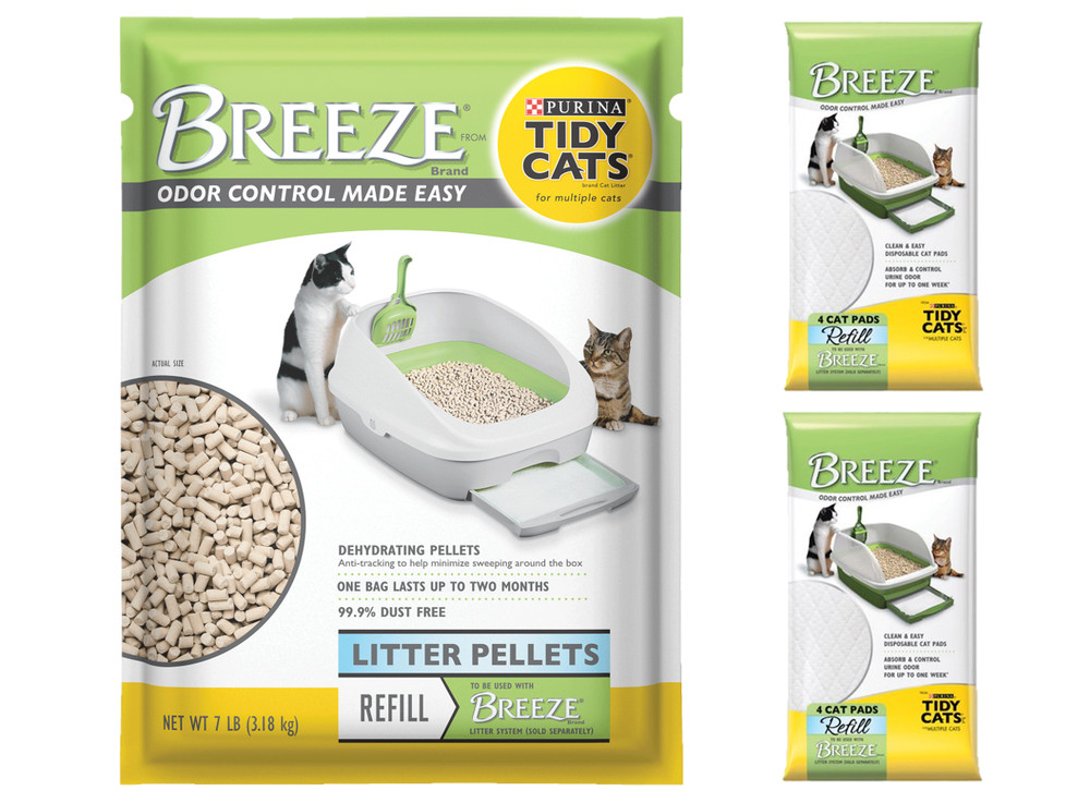 Purina  Breeze Litter System Cat Refill Bundle, 7.91 Lb. Box