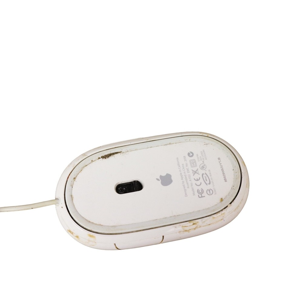 Apple A1152 USB Wired Mighty Mouse - Tested & Working