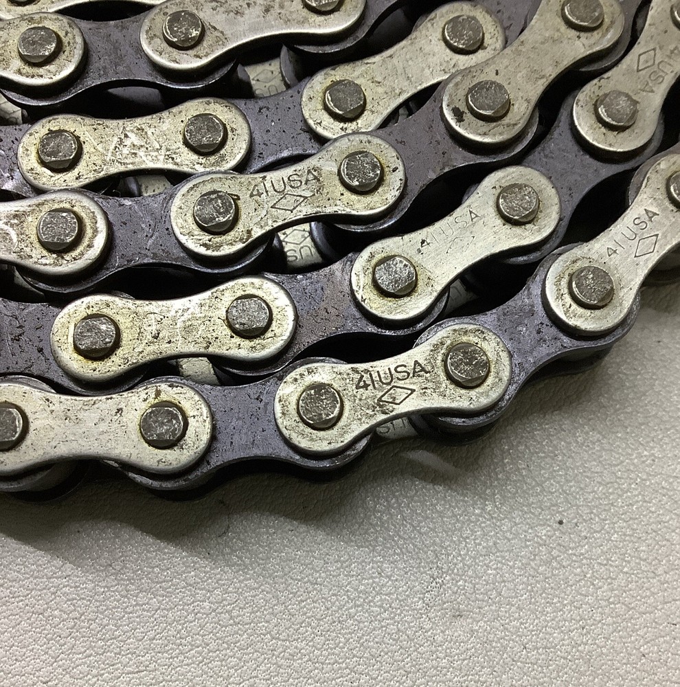 Diamond 41 Riveted Roller Chain ~119" (b494)