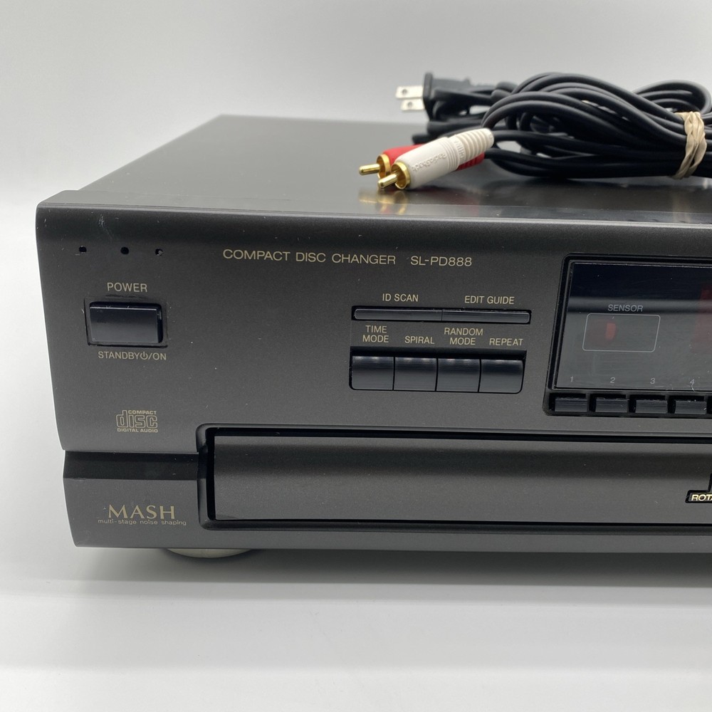 Technics Compact 5 Disc Rotary Changer System SL-PD888 No Remote Fully Tested