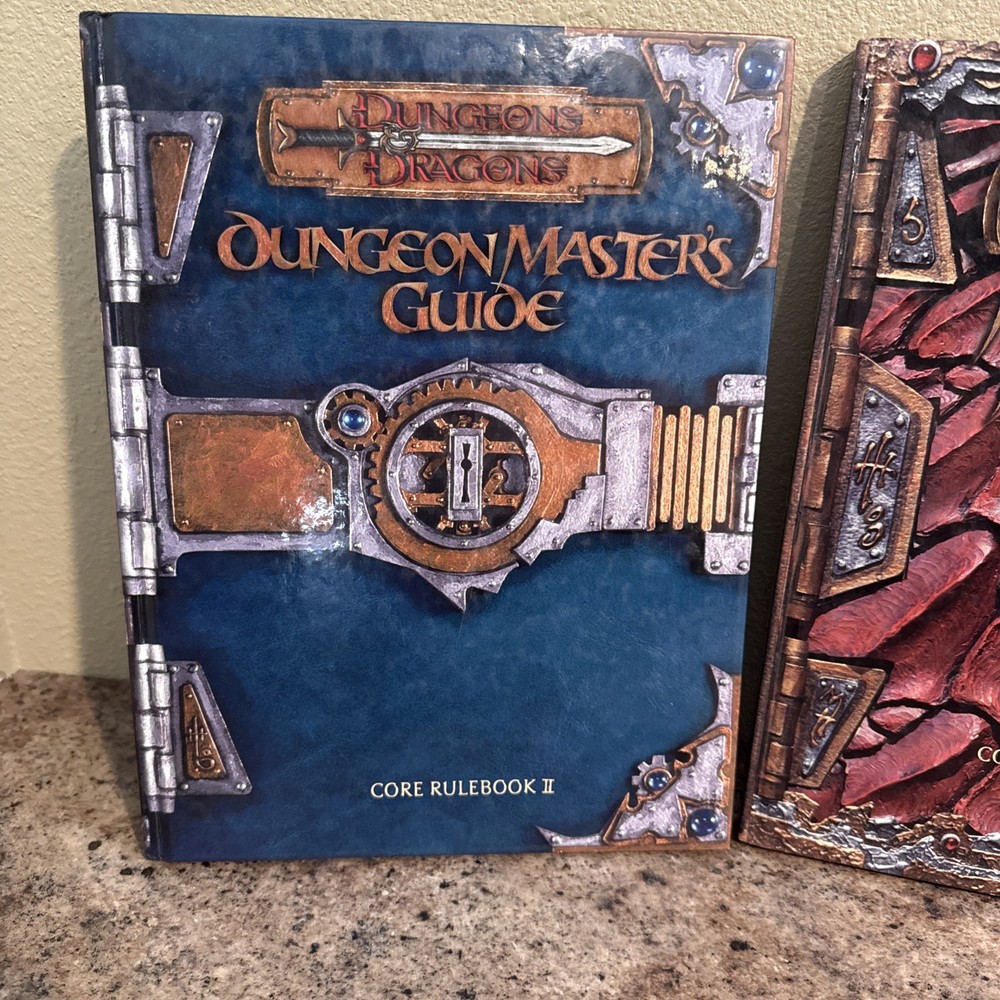 D&D Monster Manual & Dungeon Master's Guide Bundle of 2