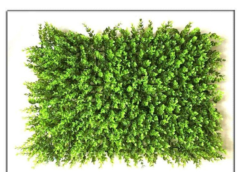 Background Wall Eucalyptus Decoration Plastic Grass Home Decor Panel 23.6x15.7in