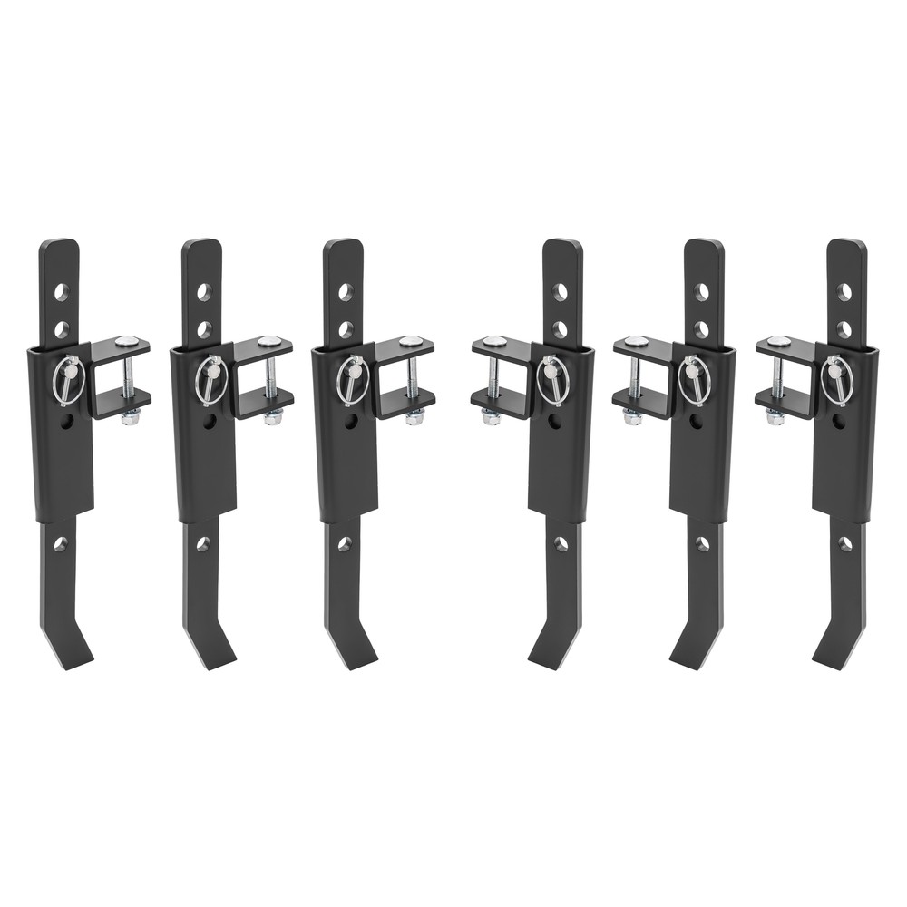 For ATV UTV Chisel Plow Implement Scarifier W/6 Independently Adjustable Chisels