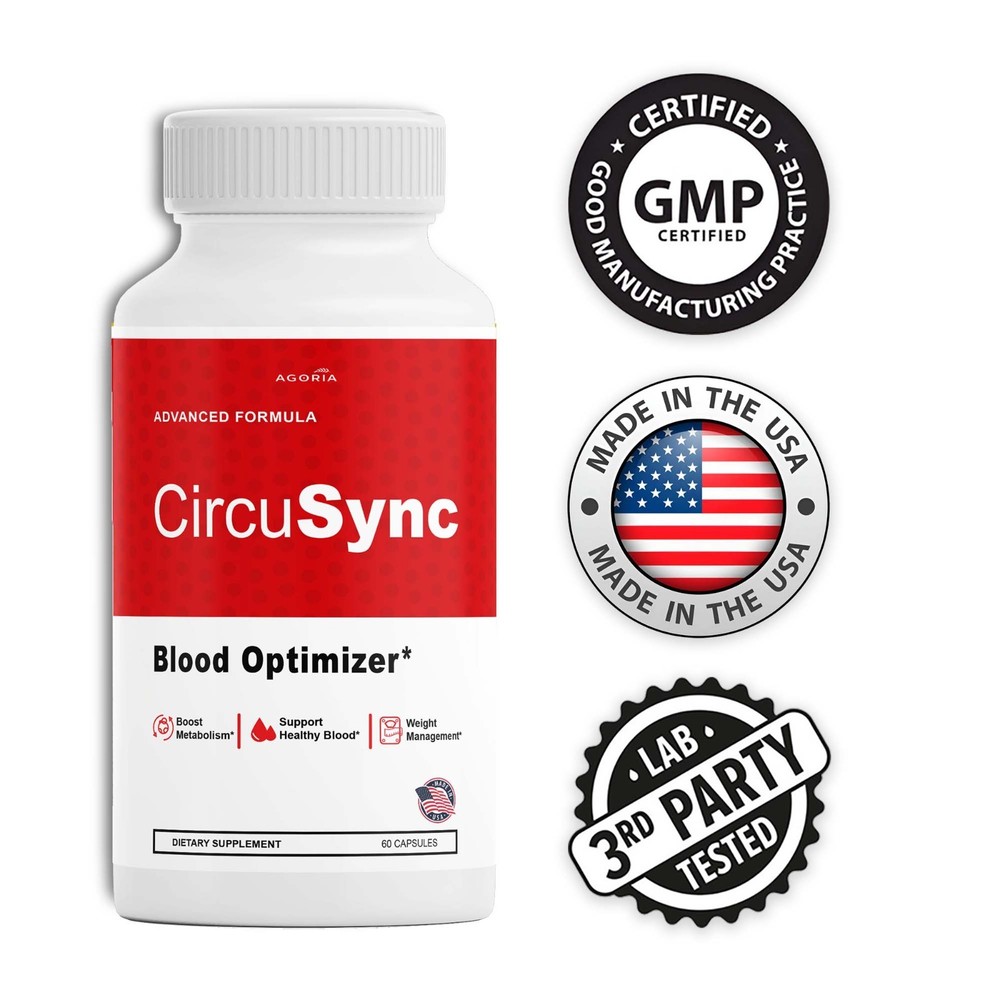 (1 Pack) CircuSync Advanced Blood Support Formula Supplement Circu Sync Capsules
