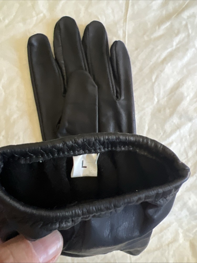 Leather Police Gloves
