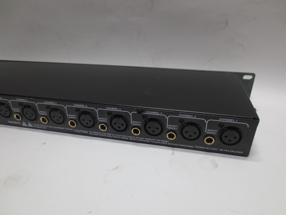 Rolls RM82 Single-Rack 8-Channel Mic Line Mixer