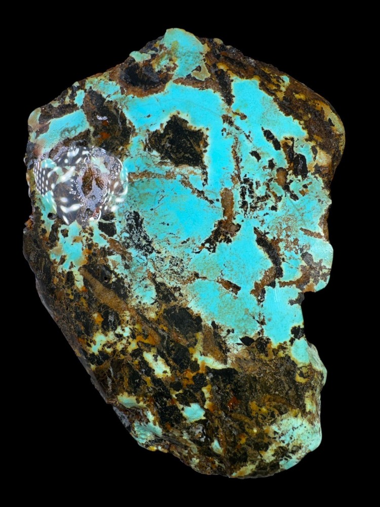 Natural Hubei turquoise nugget