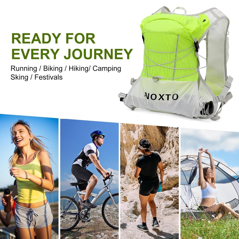 IX INOXTO Running Vest Hydration Backpack, Lightweight Running Backpack Hydra...