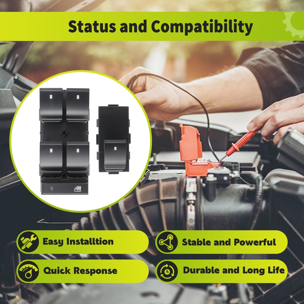 Full Set Power Window Control Switch For Chevy Silverado GMC Sierra 2009-2014