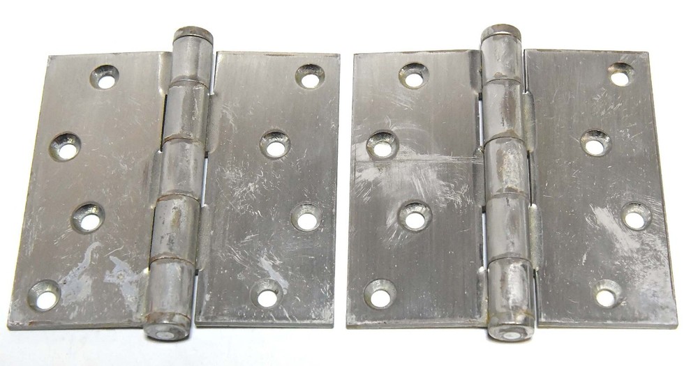 2  METAL HINGES 4 X 4