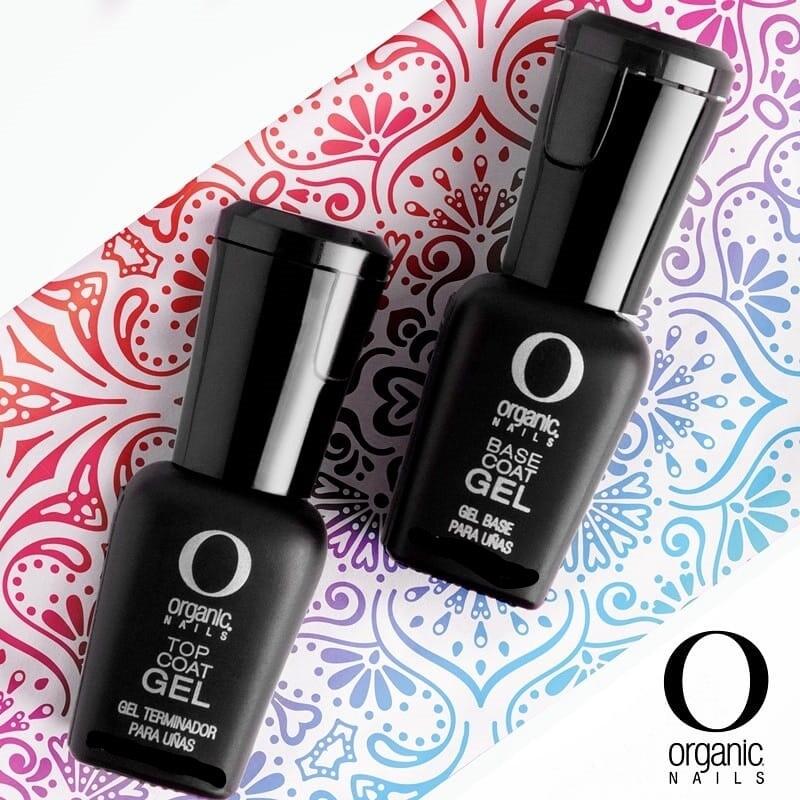 Organic Nails Set Base and Top Coat 15 ml ea