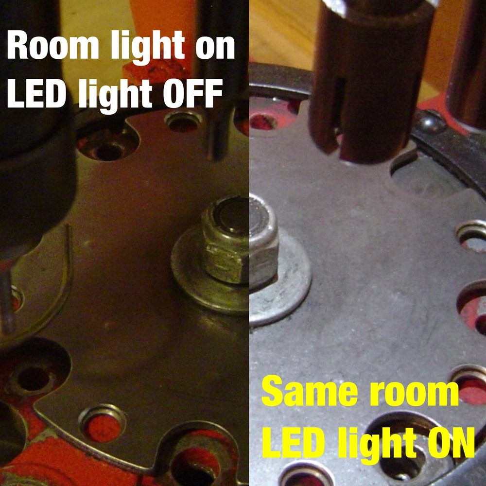 WORK LIGHT for *HORNADY/PACIFIC 366* PRESS WITH SWITCH AND POWER SUPPLY