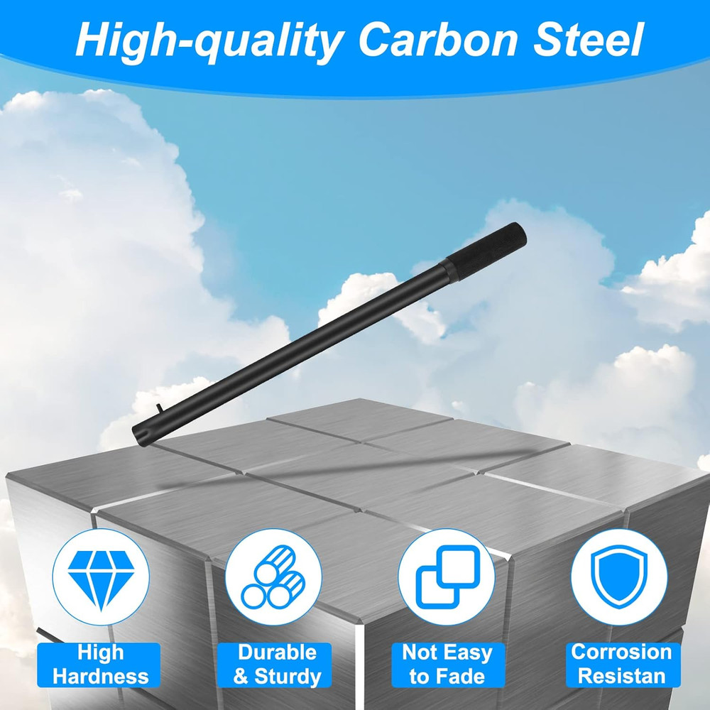 Horizontal Hydraulic Jack Handle Replacement for Floor Jacks (Black)