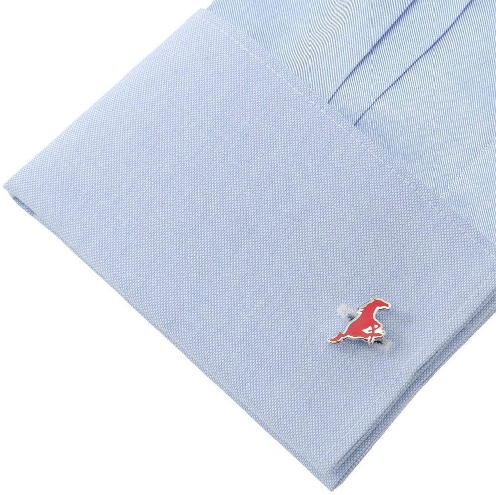 NCAA SMU Mustangs Cufflinks