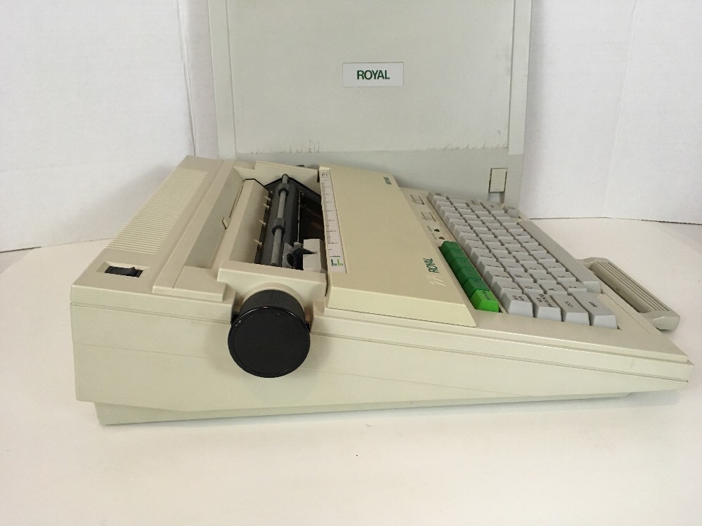 Royal Electronic Typewriter Alpha 101 Portable Made In Japan